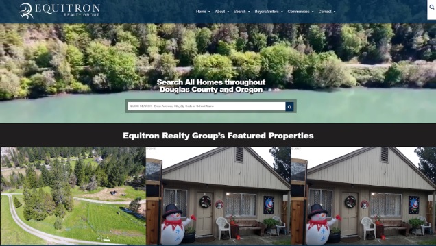 great real estate website, responsive real estate website, real estate website